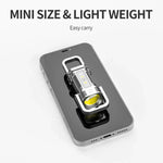 Charger l'image dans la galerie, 🔥Lampe de poche porte-clés portable rechargeable et lumineuse  BN
